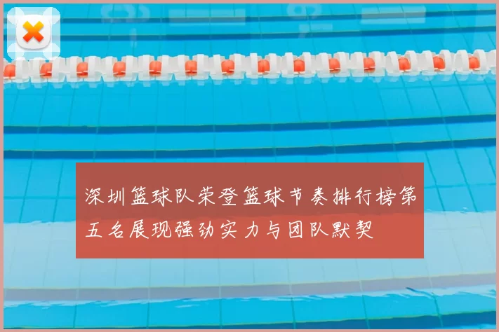 深圳篮球队荣登篮球节奏排行榜第五名展现强劲实力与团队默契